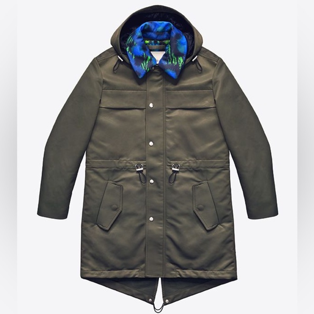 KENZO X H&M Wool Military Parka